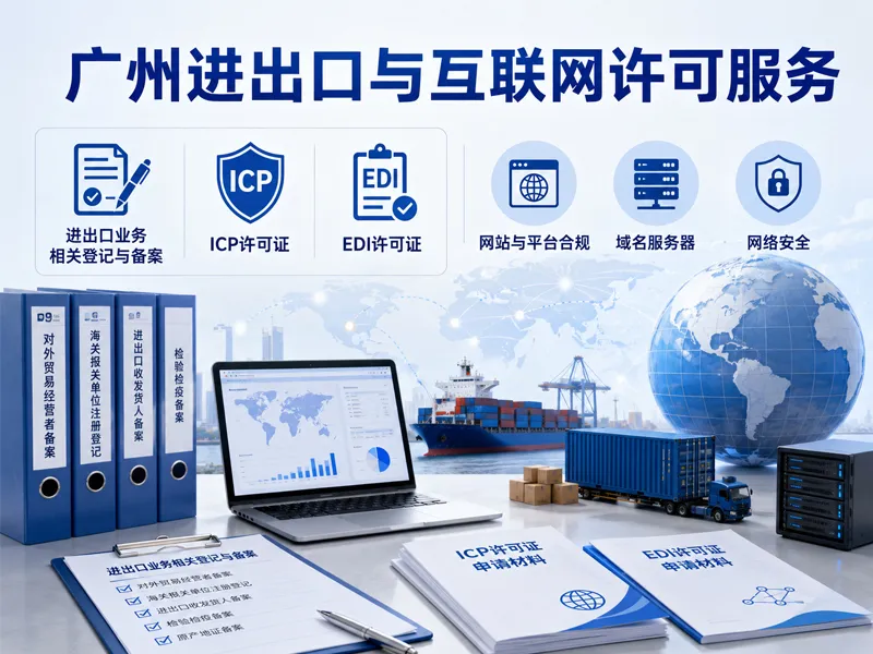 进出口与互联网许可服务